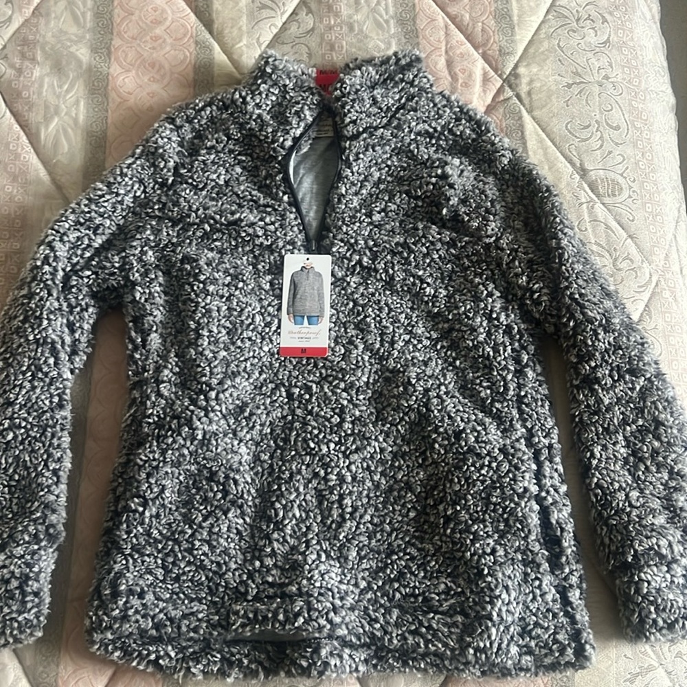 Sherling sweater. Never worn. New with tags